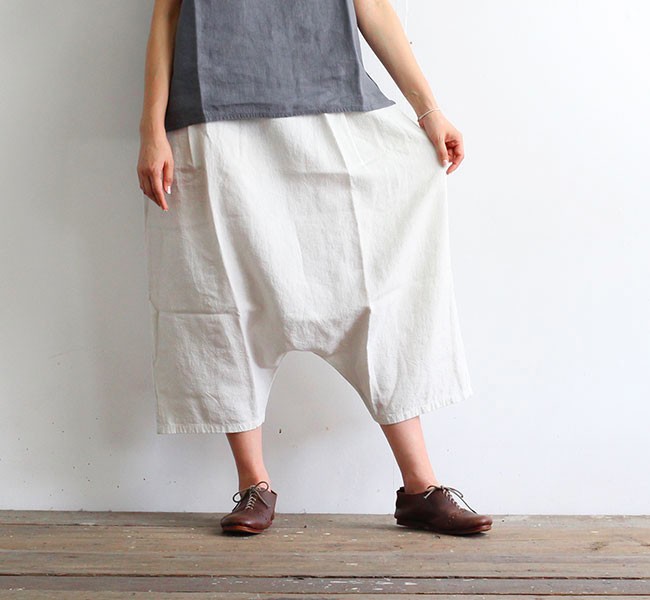 人気no 1 本体 ポイント15倍 Lady Evam Eva エヴァムエヴァ リネン サルエル パンツ Linen Sarrouel Pants E2t006 高知インター店 Kwsrbd Com