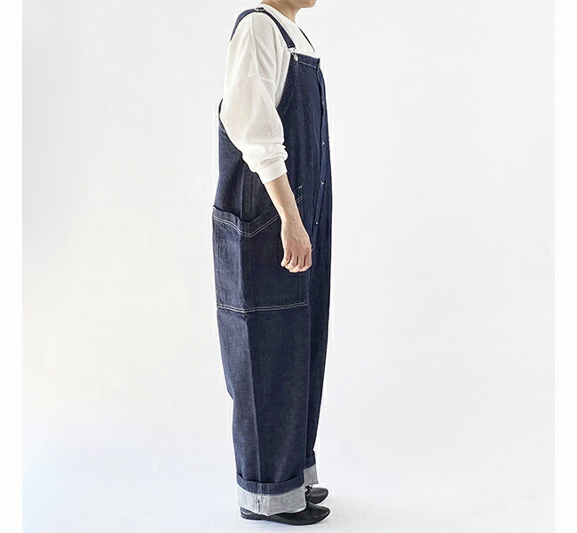 HARVESTY ハーベスティ　デニムオーバーオール HARVESTY（ハーベスティ） DENIM CLOTH OVERALLS デニム