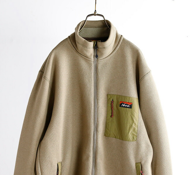 NANGA ナンガ POLARTEC FLEECE ZIP BLOUSON ポーラテックフリース