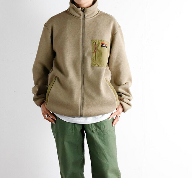 NANGA ナンガ POLARTEC FLEECE ZIP BLOUSON ポーラテック