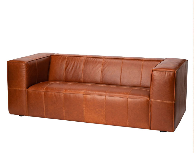 ★レア物 新品未開封 journal standard Furniture ジャーナルスタンダードファニチャー 家具 Elverson Sofa エルバーソン レザー ソファ 【3601801269】(129360円)