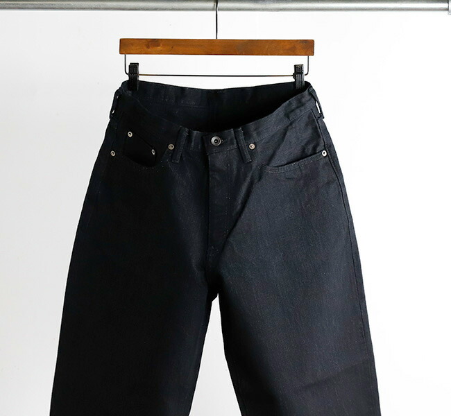 Sanca サンカ 15.5OZ BLACKDENIM 5P BALLOON FIT ブラックデニム