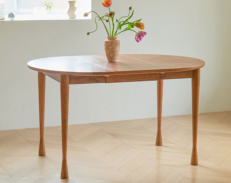 AROS ROUND TABLE brown アロス ラウンド テーブル ブラウン 703
