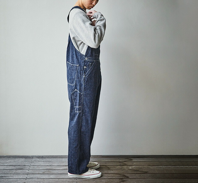 Lサイズ！orslow 1930 デニムオーバーオール orslow オアスロウ 1930S DENIM OVERALL ONE WASH デニム