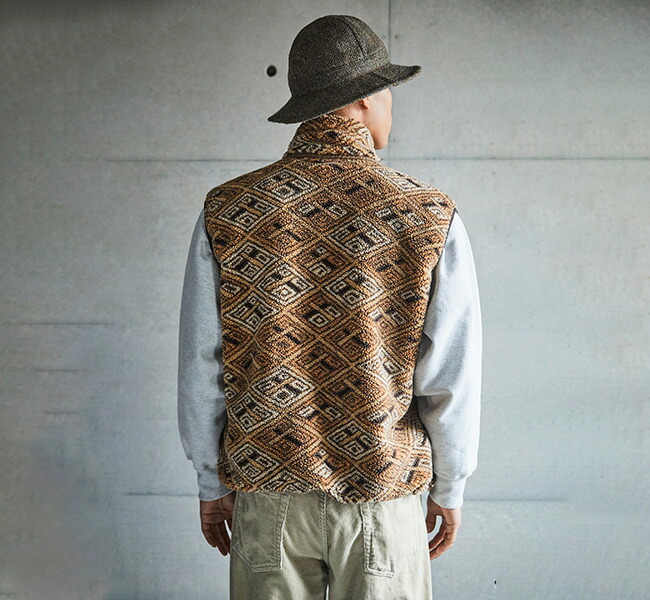 SALE40%OFF // orslow オアスロウ AFRICAN PATTERN BOA