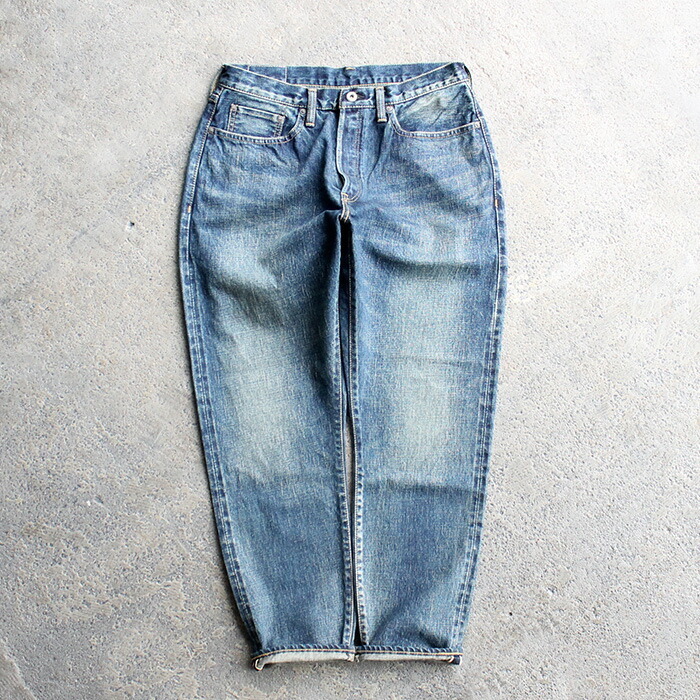 Sanca サンカ テーパードユーズドデニム 15.5OZ DENIM TAPERED 