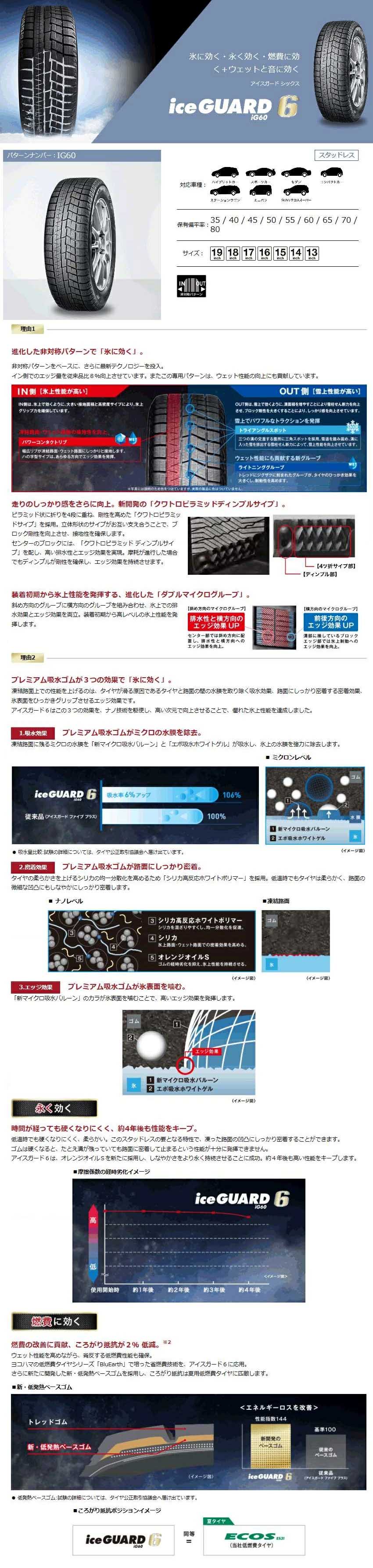 アイスガード 6 おまかせホイール 【2024年製】235/50R18 97Q
