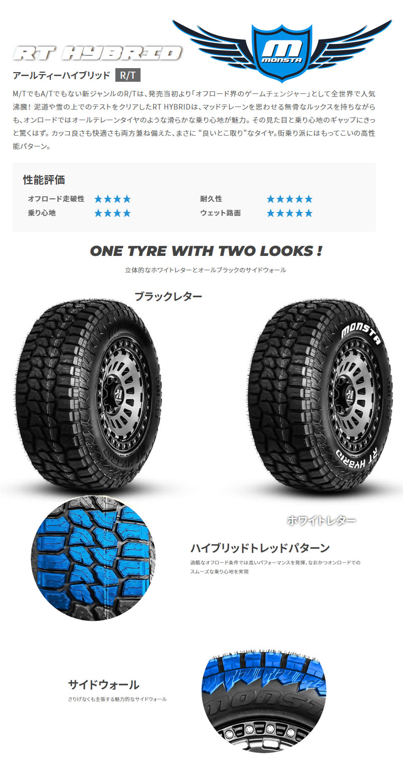 yamasitaさん専用 タイヤ215/65R16＋16アルミホイール の２つ目 MAD CROSS GRACE 16x6.5J 6/139.7 +48 ブロンズ BRC/BK MONSTA