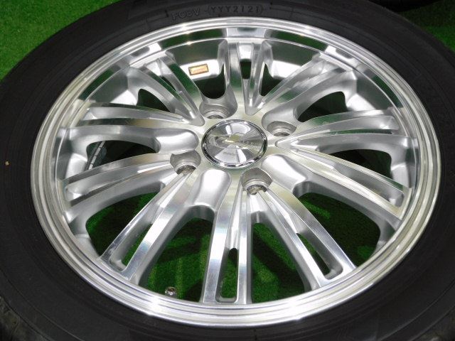 中古 ホイールタイヤ 4本 155/65R14 2021年製 8分山 レオニス ラジアル