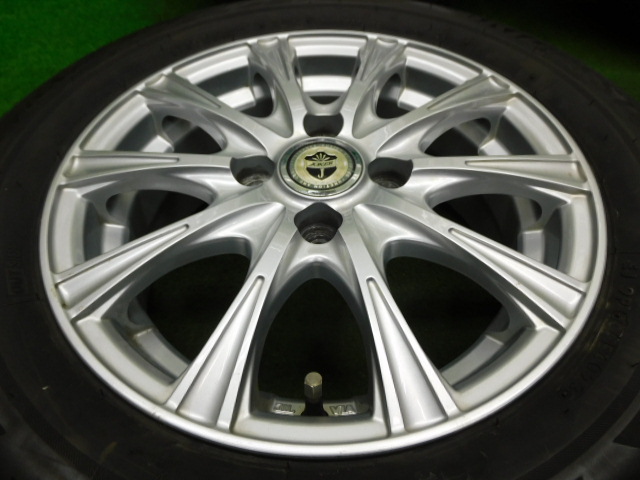 ブリザック 中古 ホイールタイヤ 4本 175/65R14 2023年製 7分山