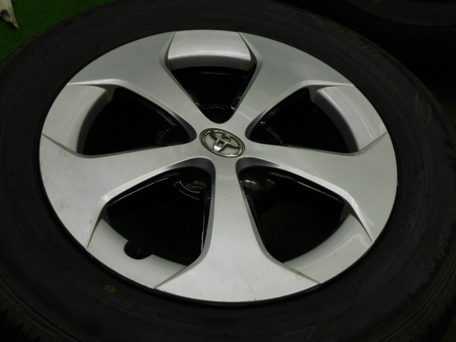 エナセーブ 中古 ホイールタイヤ 4本 195/65R15 2024年製 7分山 トヨタ