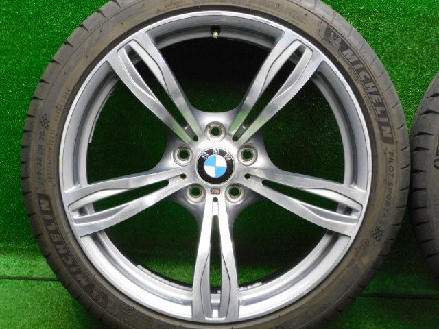 BMW純正ホイールタイヤセット タイヤPirelli 265/50 R18 4本 中古 ホイールタイヤ 4本 265/35R20 2021年製 6分山 BMW M5 F10
