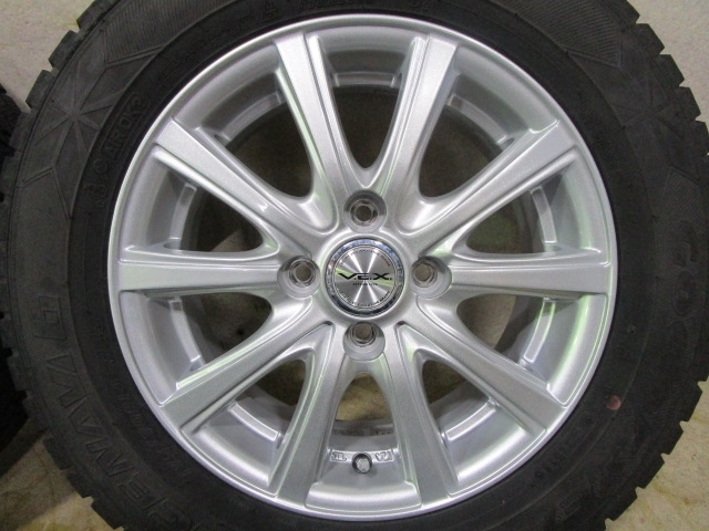 中古ホイールタイヤ 4本 175/70R14 VCX ラジアル タイヤ