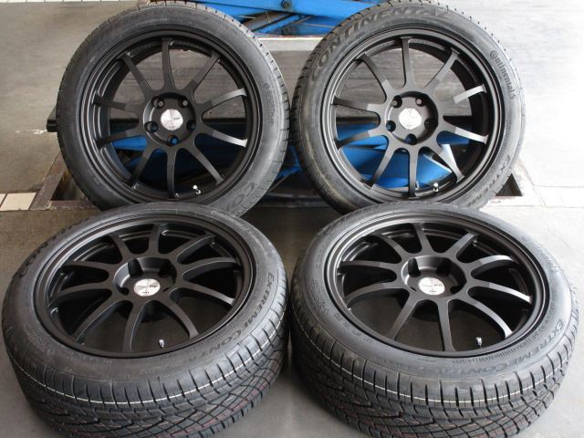 未使用 ホイールタイヤ 4本 225/45R17 PIAA プレミアムフォージド F102