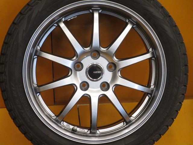 中古ホイールタイヤ 4本 225/45R17 ホットスタッフ G.SPEED G-04