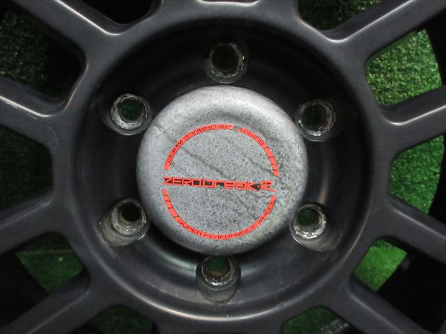 中古 ホイールタイヤ 4本 225/50R18 2023年製 8分山 アクト ゼロ