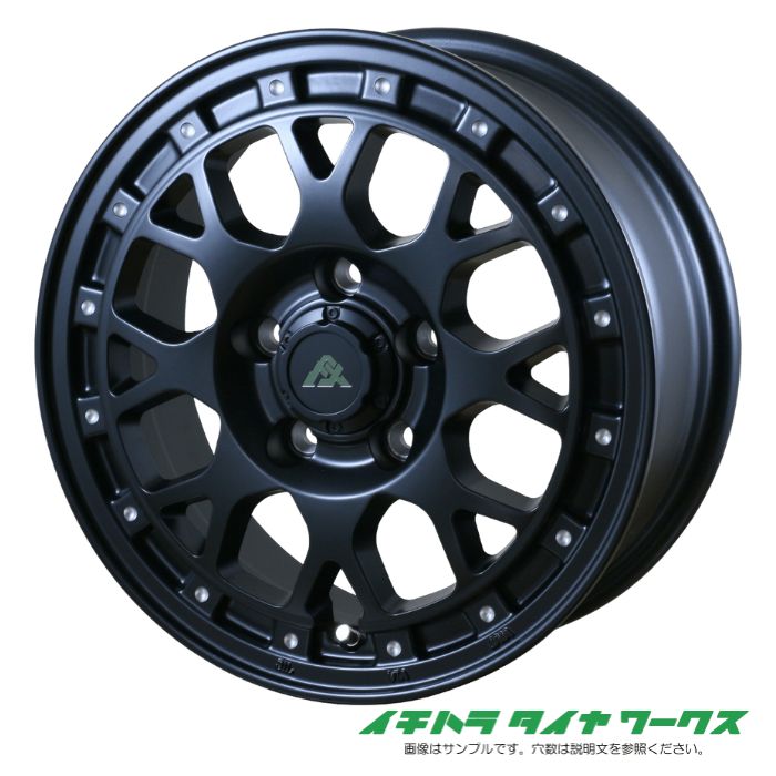 [新品ホイール 1本(交換 補修用) ]アルジェノン フェニーチェ クロス XC8 16インチ 7J 5H-114.3 マッドブラックミルド 法人宛て送料無料