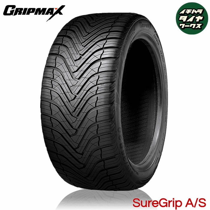 GRIP MAX SureGrip A/S(グリップマックス シュアグリップ オールシーズン) 235/60R18  4本セット 法人、ショップは送料無料