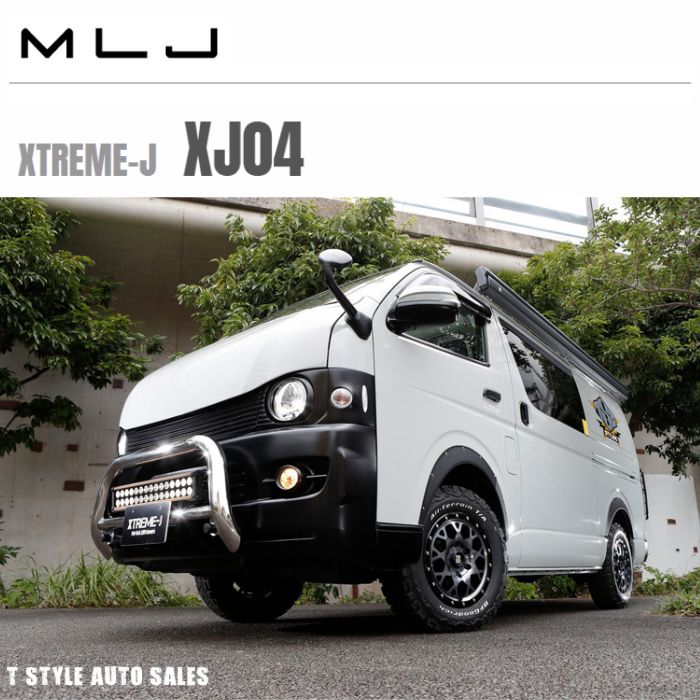 200系 ハイエース用 MLJ XTREME-J XJ04 16インチ ヨコハマ 215/65R16 スタッドレスタイヤ ホイール 4本SETの画像