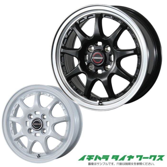 [新品ホイール 1本(交換 補修用) ]ブレスト ユーロマジック タイプSC-9 14インチ 4.5J 4H-100 グロスブラック 法人宛て送料無料