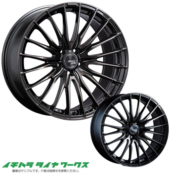 【新品ホイール 4本セット商品】SSR ブリッカー01F 19インチ 9.5J 5H-114.3 ブラックブロンズ 法人宛て送料無料
