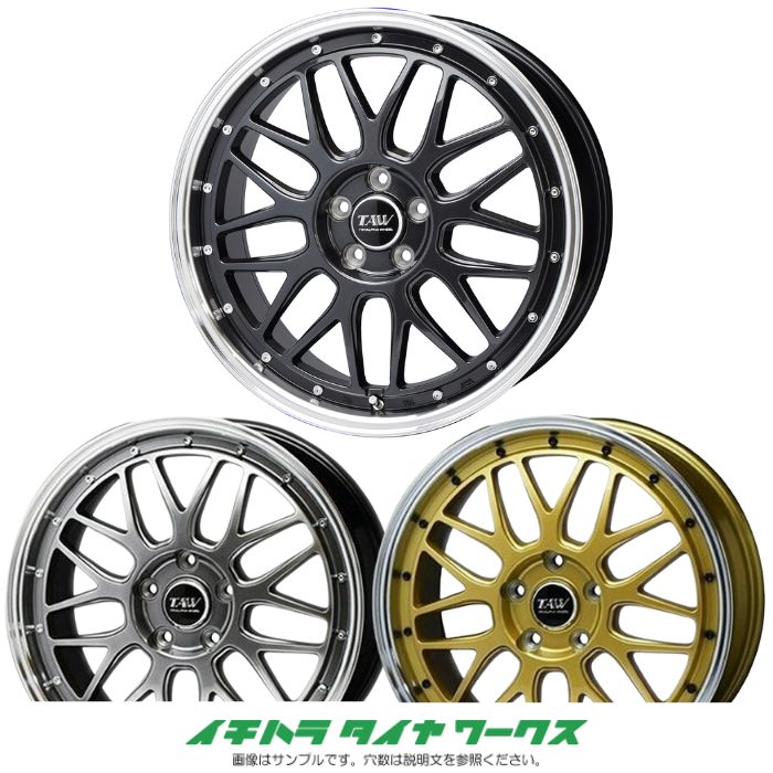 [新品ホイール 1本(交換 補修用) ]トライアルファ レオウィング FM-9 15インチ 5J 4H-100 メタルシルバー 法人宛て送料無料