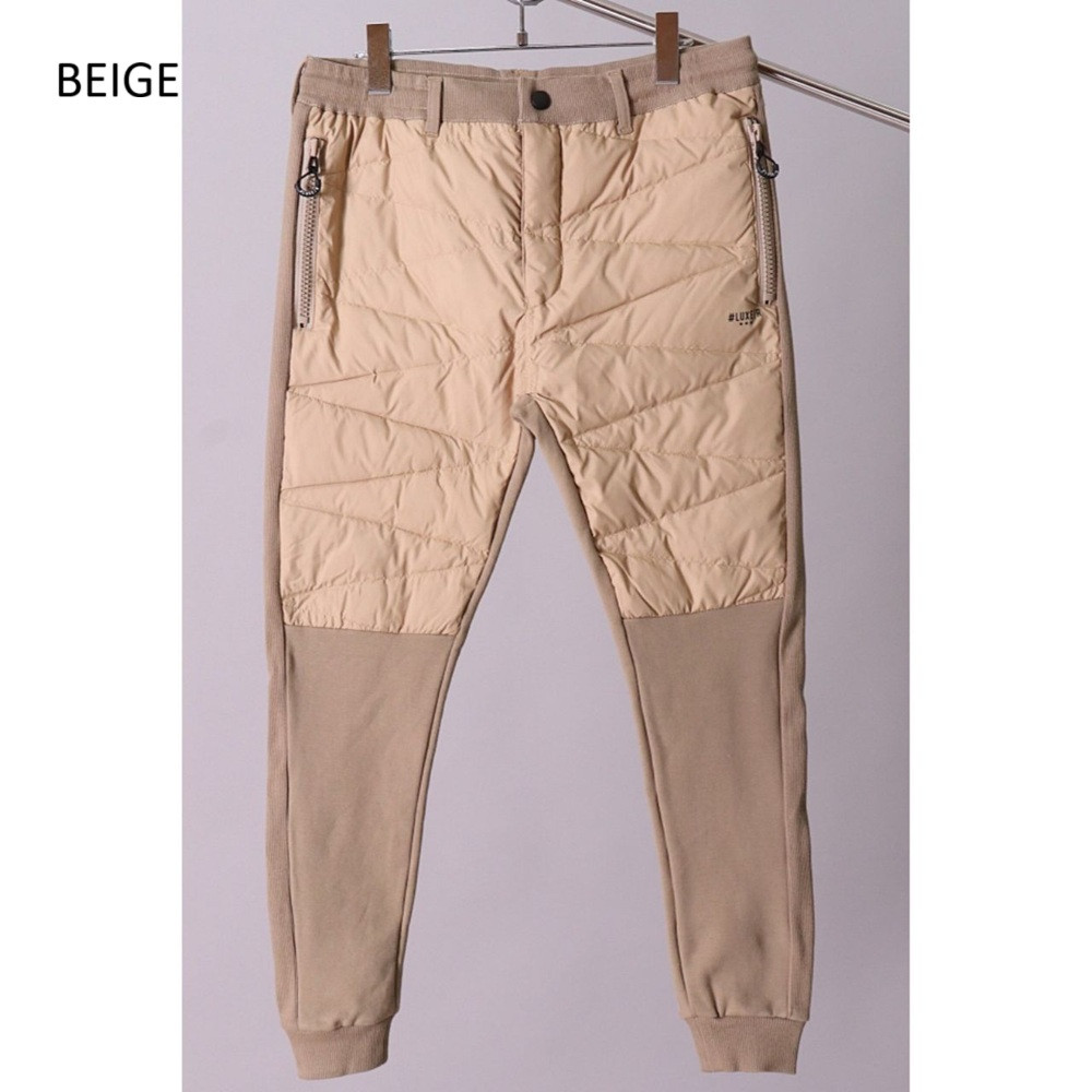 LUXE/R（ラグジュ） (3色) ストレッチ＆裏起毛＆ダウンフェザー生地