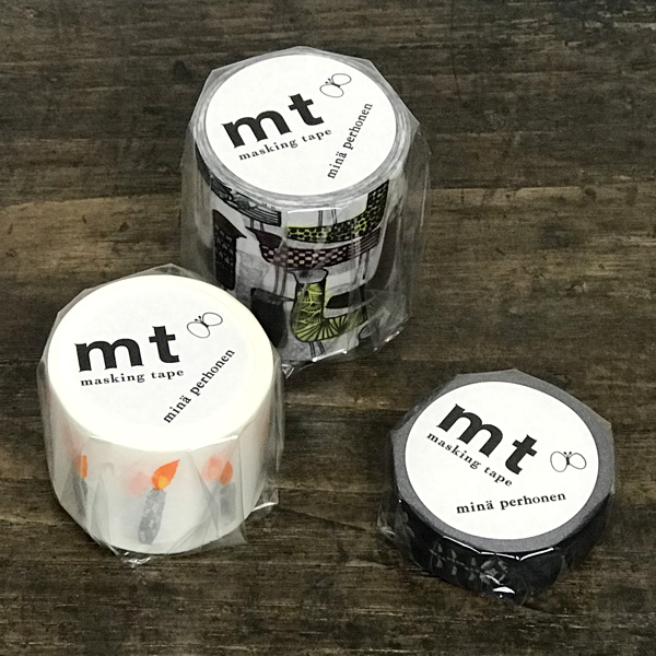 mt（エムティー） mt×ミナペルホネン マスキングテープ candle 幅広