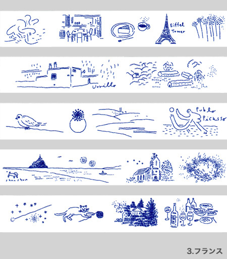 倉敷意匠計画室 マスキングテープ しゅんしゅんマスキングテープ 1巻