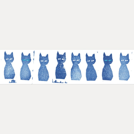 mt（エムティー） 猫グッズ mt×ミナペルホネン マスキングテープ ao