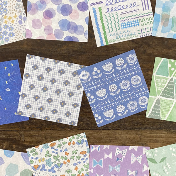 折り紙 柄 古川紙工 おりがみ小箱（warm color・cool color）オリガミ