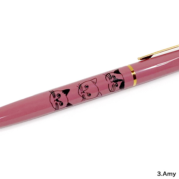 松尾ミユキ 猫グッズ 雑貨 ボールペン 誕生日プレゼント 女性 文房具