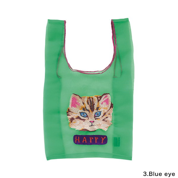Nathalie Lete(ナタリーレテ) オーガンジーバッグ S 猫グッズ Nathalie Lete(ナタリーレテ) オーガンジーバッグ S 猫グッズ