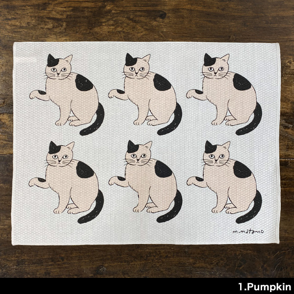 松尾ミユキ キッチンクロス B 猫グッズ 雑貨 ネコ プレゼント 女性 猫