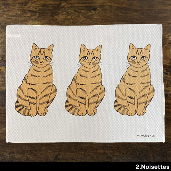 松尾ミユキ キッチンクロス B 猫グッズ 雑貨 ネコ プレゼント 女性 猫