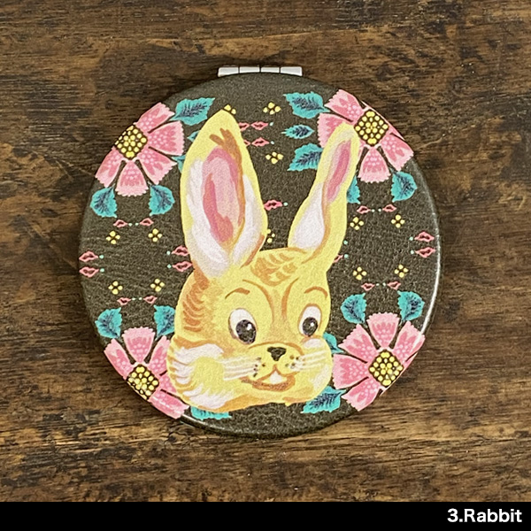 新品 ナタリーレテ コンパクト ミラー ラビット うさぎ ウサギ