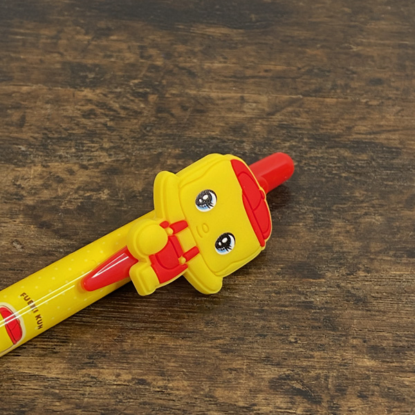 フエキ フエキくん ラバーマスコット ボールペン グッズ かわいい 黒