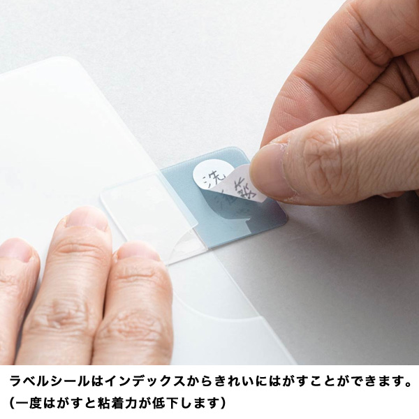 カンミ堂 ファイルタブ クリアファイル用 仕分け 仕訳 インデックス