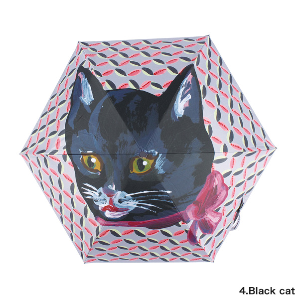 新品　ナタリーレテ　晴雨兼用　折り畳み傘　Maya　キャット　猫　ねこ　ネコ 新品 ナタリーレテ 晴雨兼用 折り畳み傘 Maya キャット 猫 ねこ