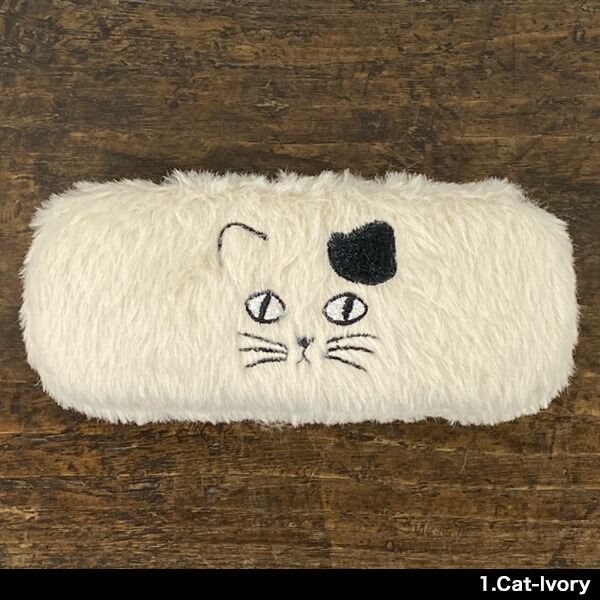 松尾ミユキ Fluffy メガネケース 猫グッズ 雑貨 眼鏡ケース プレゼント