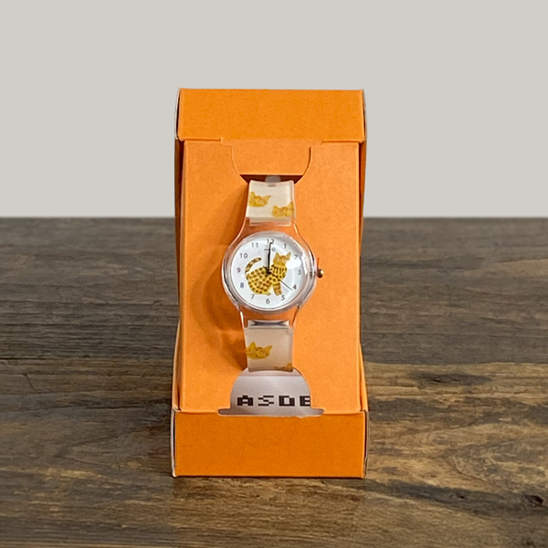 松尾ミユキ 猫グッズ 雑貨 柄 Cat Watch(キャットウォッチ) 腕時計