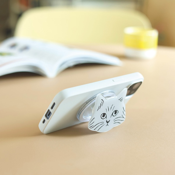 松尾ミユキ フォングリップ スマホグリップ magsafe マグネット
