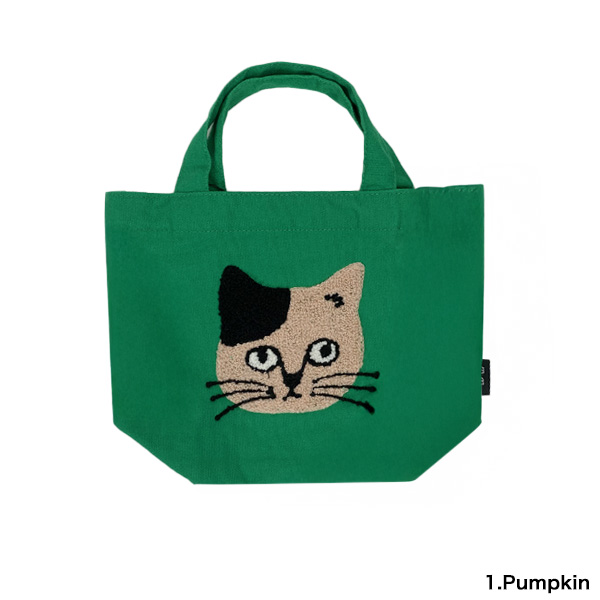 松尾ミユキ Fluffy ミニボートバッグ 猫柄 雑貨 グッズ ネコ柄