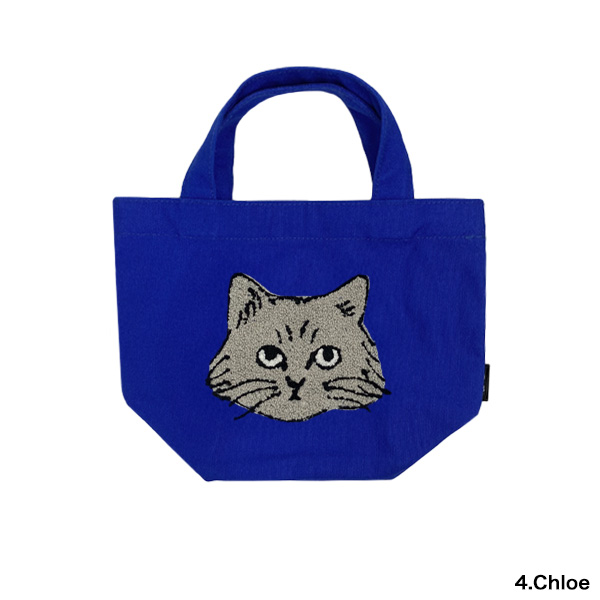 松尾ミユキ Fluffy ミニボートバッグ 猫柄 雑貨 グッズ ネコ柄