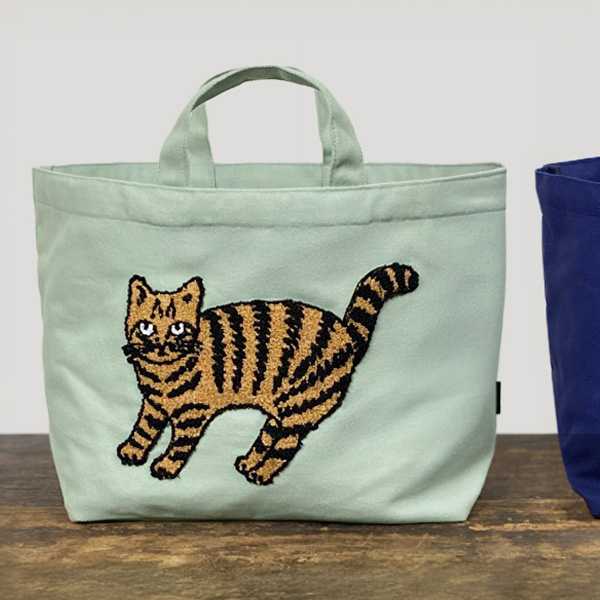 松尾ミユキ Fluffy ボート アンド トートバッグ 猫柄 雑貨 グッズ ネコ