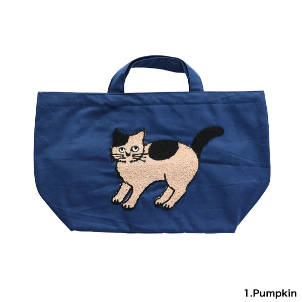 松尾ミユキ Fluffy ボート アンド トートバッグ 猫柄 雑貨 グッズ ネコ