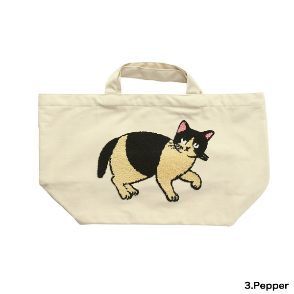 松尾ミユキ Fluffy ボート アンド トートバッグ 猫柄 雑貨 グッズ ネコ