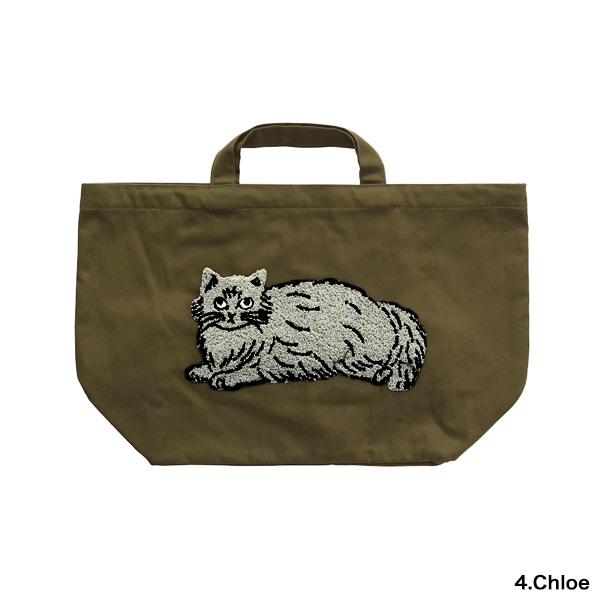 松尾ミユキ Fluffy ボート アンド トートバッグ 猫柄 雑貨 グッズ ネコ