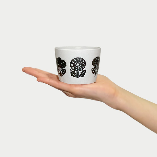 松尾ミユキ フリーカップ　食器 陶器 デザートカップ おしゃれ かわいい グッズ 柄 雑貨 プレゼント 可愛い モチーフ 北欧風 蕎麦猪口 そばちょこ ギフト | 松尾ミユキ | 08