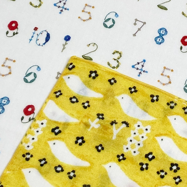 ハンカチ プレゼント 星燈社 ゆきはな トリプルガーゼハンカチ B